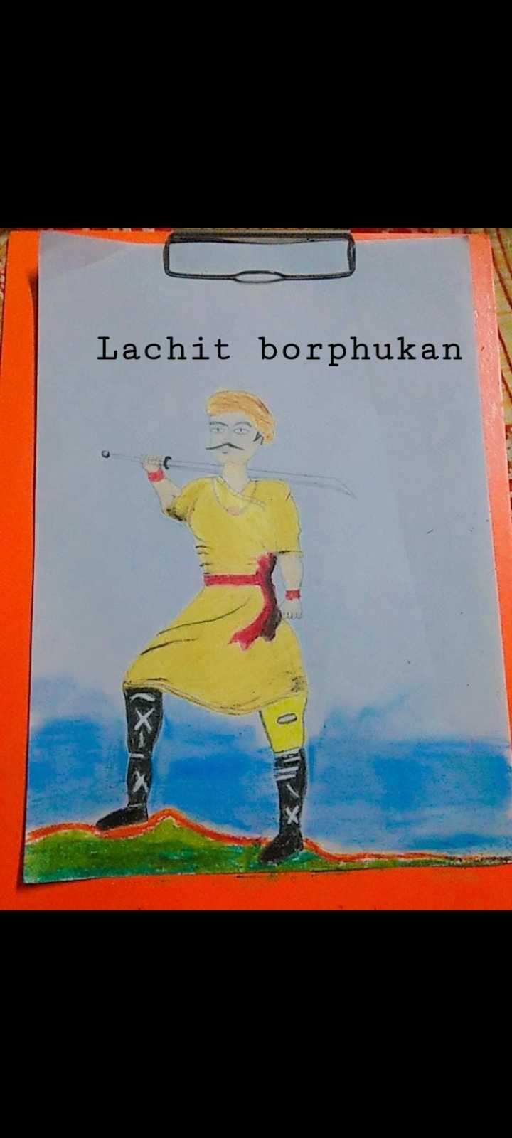 how to draw Lachit Borphukan/lachit borphukan drawing - YouTube-saigonsouth.com.vn